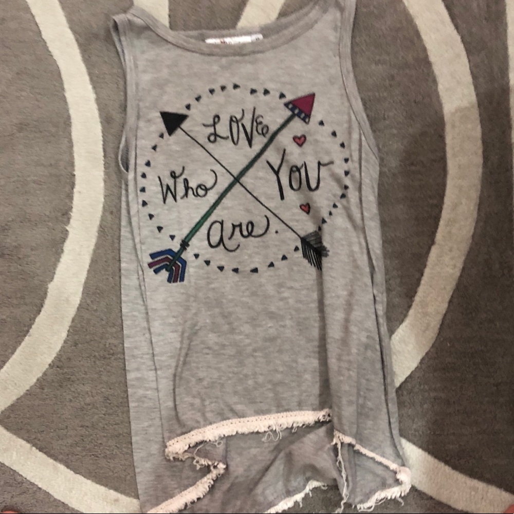 Love who you are shirt